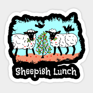 Sheepish Lunch Ladies Sticker